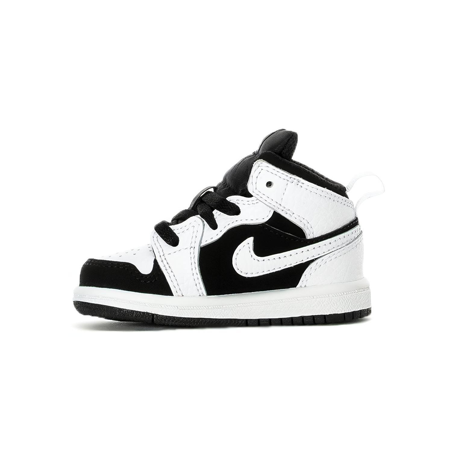 

Новые Jordan 1 Mid Белые Черные TD 640735-113 27