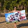 P-Puella Magi Madoka M-Magica Microfiber Beach Towel Absorbent Quick Dry Soft Yoga Swimming Resort Mountain Climbing Towel
