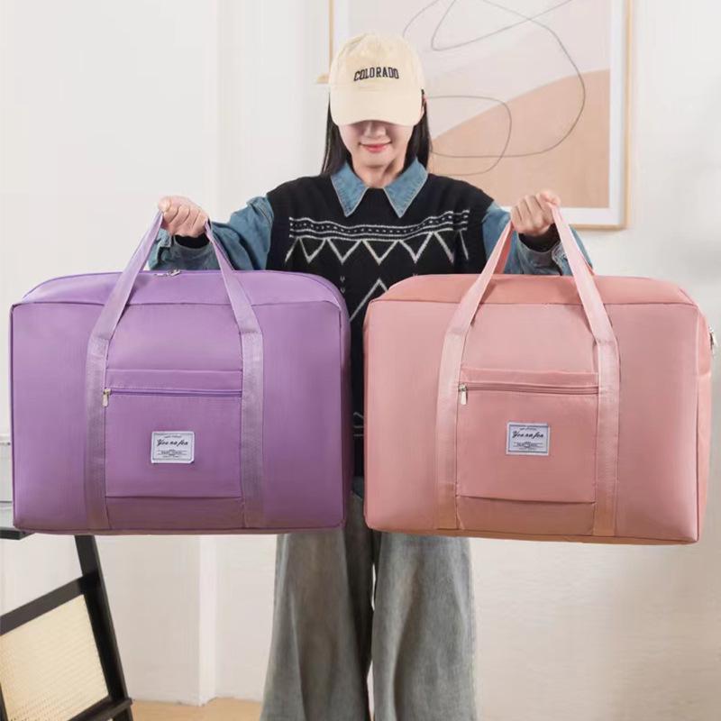 Women's Large Capacity Portable Travel Tote for Short Trips and Maternity Storage