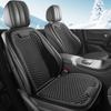 All Season Black Cool Sedan Seat Cushion Breathable Office Chair Cushion  Auto