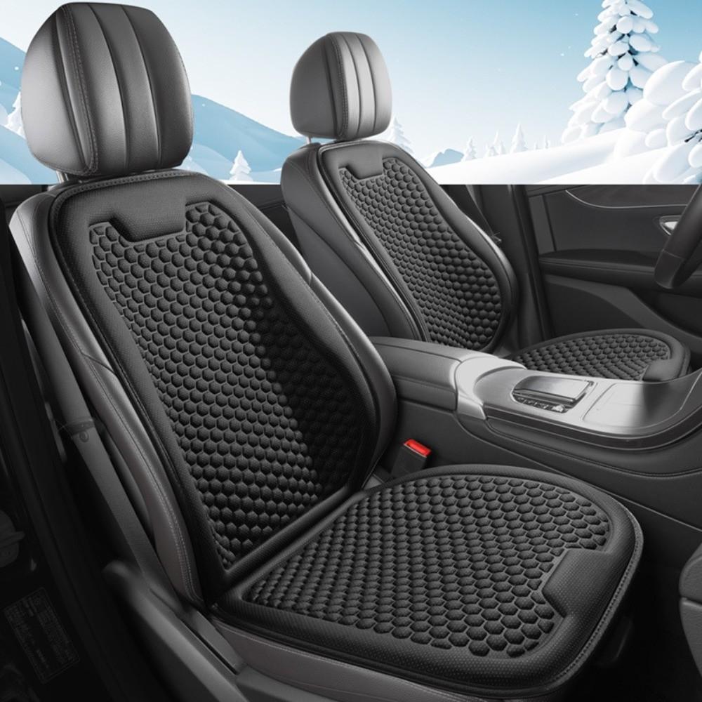 All Season Black Cool Sedan Seat Cushion Breathable Office Chair Cushion Auto