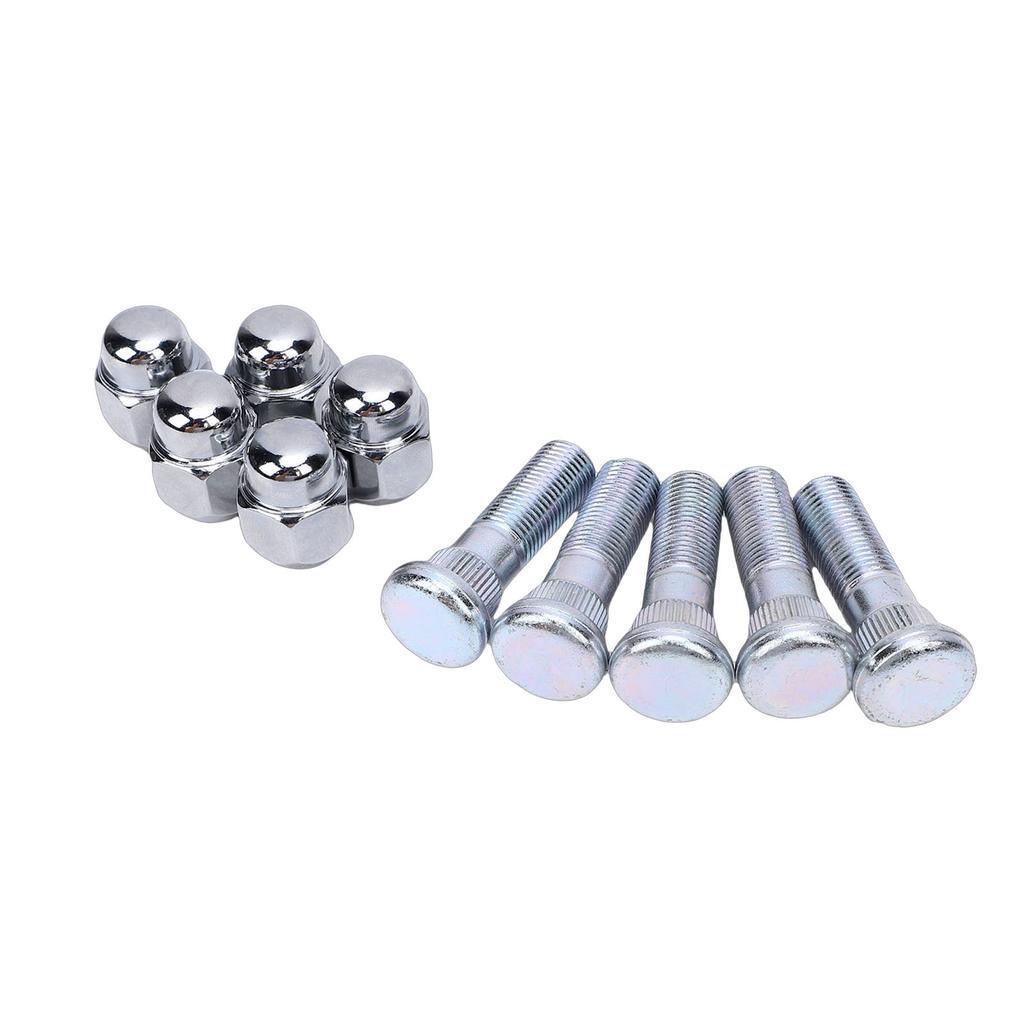5 Pairs Wheel Hub Bolt Stud Nut Set 28365FE001 Car Wheel Stud and Lug Nut Replacement for Subaru Ascent BRZ Crosstrek
