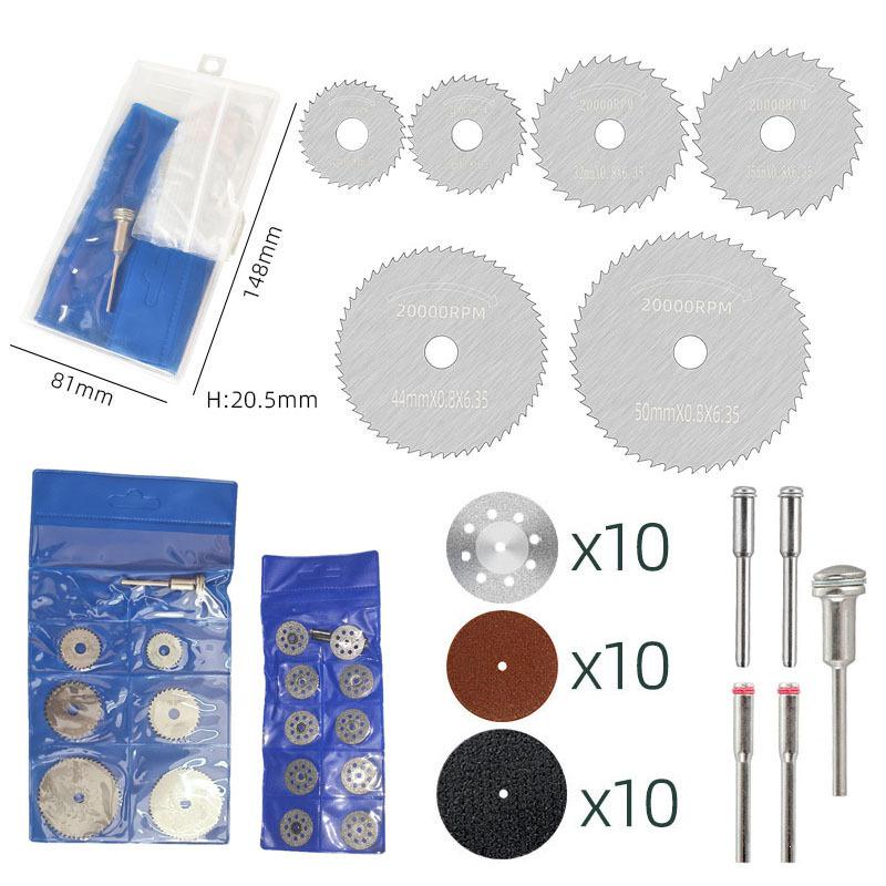 Yun Bei Ya Mini Mesh Circular Saw Blade Pack for Woodworking & Metal Cutting