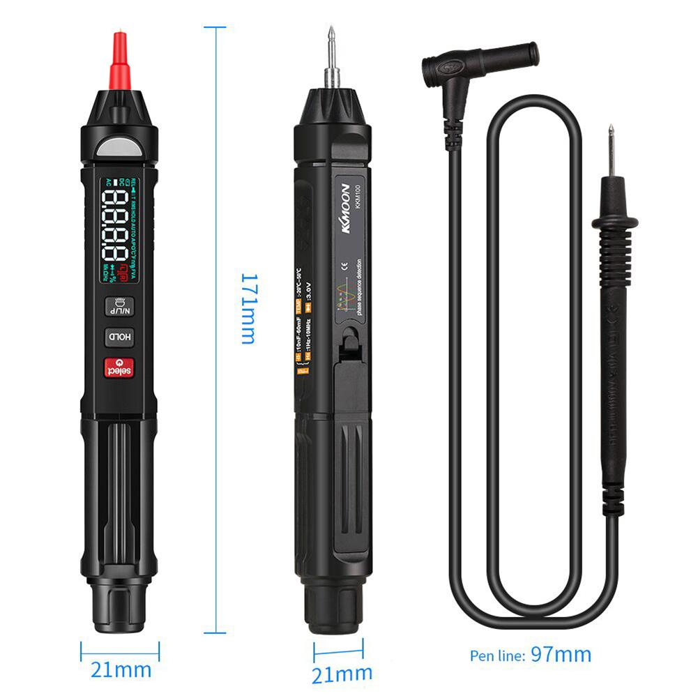 KKMoon kkm99/kkm100 (volitelně) Velká obrazovka 1Hz~10MHz Mini přenosný inteligentní