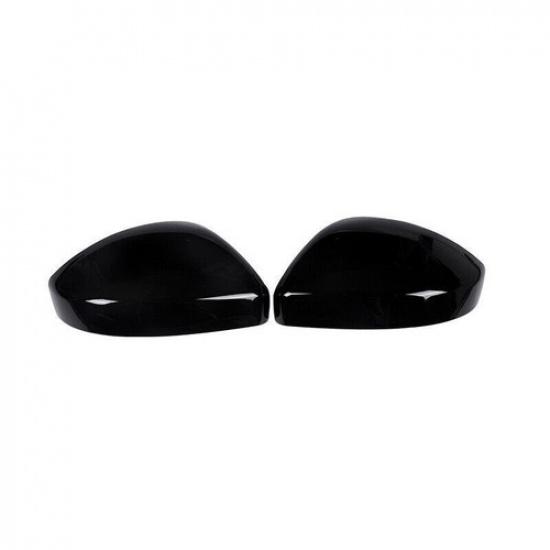 For Range Rover Evoque 2012- Gloss Black Exterior Rear View Mirror Cover 2Pc