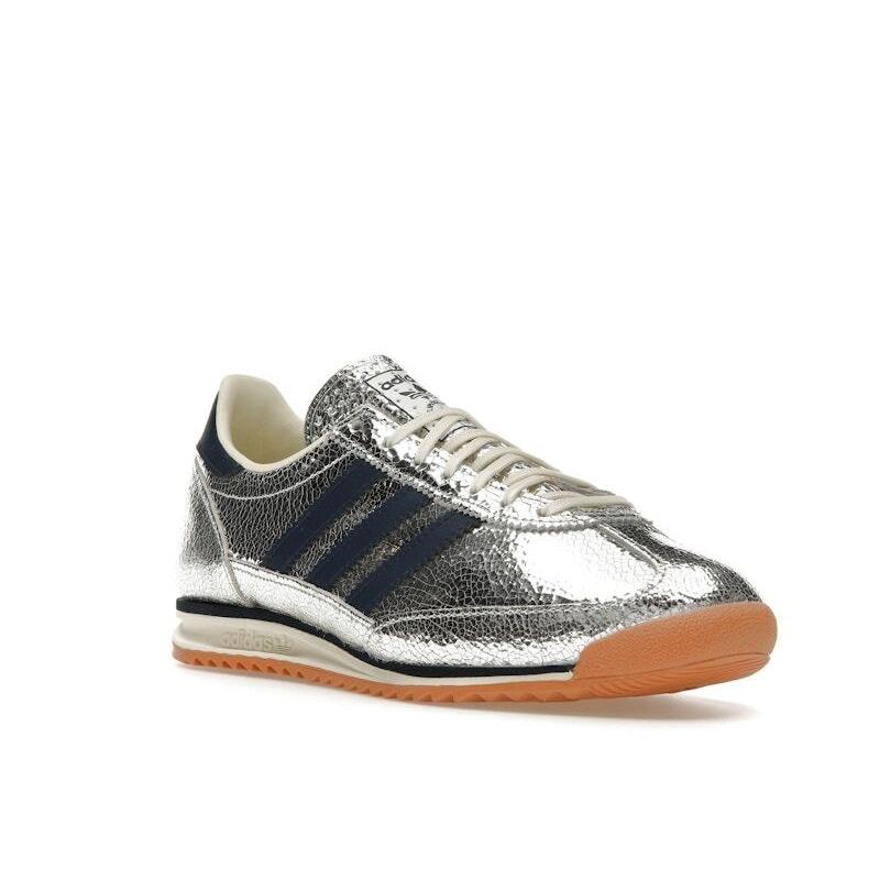 adidas SL72 OG Silver Metallic Collegiate Navy W - JH8654