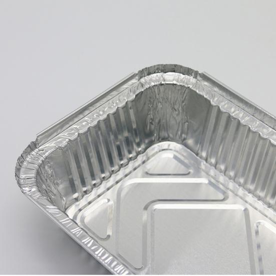 Poêle en aluminium Anti-déformation, 125 pièces, Anti-fuite, emballage à emporter de qualité alimentaire, casseroles d'égouttement de graisse, fournitures de cuisine