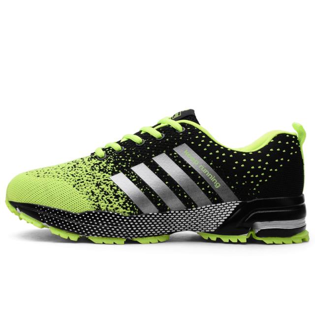Pantofi de alergare unisex țesut zburător respirabil pantofi de fitness pentru bărbați pantofi cu pernă de aer pantofi sport de exterior adidași cu platformă
