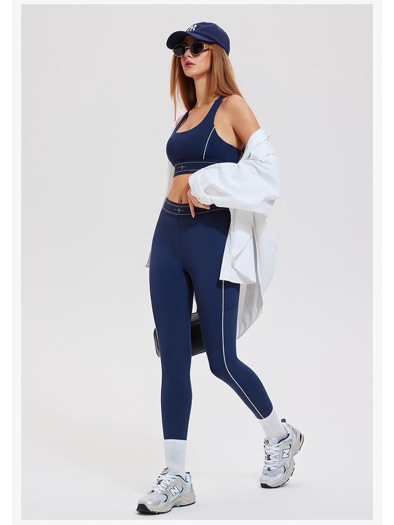 Women's High-Waisted Butt-Lifting Yoga Pants & Shockproof Sports Bra Set