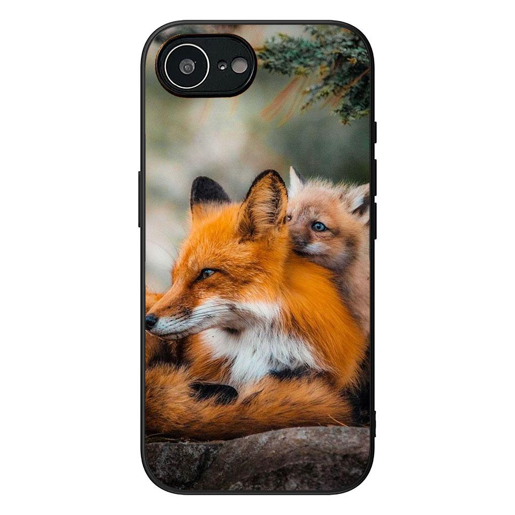 Soft Cover for Samsung Galaxy S25 S24 S23 FE Plus Ultra S7 Edge A16 A15 5G s25+ Coque Phone Case Fox Wild