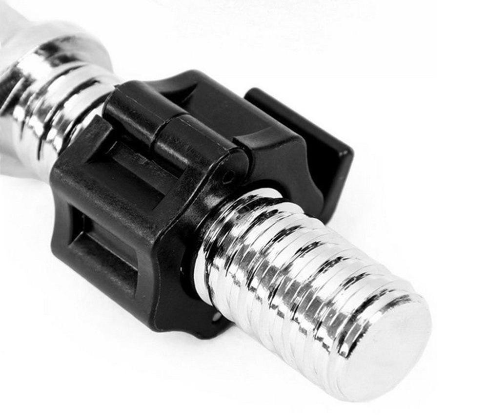 2pcs Dumbbell Buckle Barbell Collar Lock Weight Lifting Bar Fitness Sport Leisure