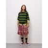 Balloon Check Midi Skirt Pf