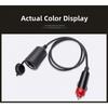 Car Charging Car Power Charger Waterproof Car Power Cable Car Charger 60W Power Output Built-in Waterproof Cover