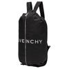 Givenchy 4G Logo Zipper Print Adjustable Canvas Shoulder Strap Nylon Fabric Backpack Large Men backpack Black BK50A8K1JE-001