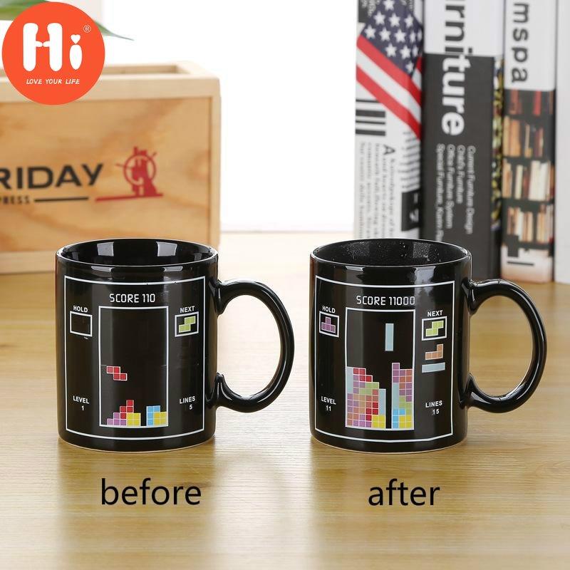 Hi Color Changing Coffee Cup Creative Good Morning Color Changing Cup Ceramic Mug