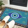 The Turkish Evil Eye Office Rug Chair Mat, Entryway Carpet, Suitable for Front Door, Bedroom, Living Room, Desk, Holiday Gift