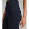 Lululemon Fast And Free High Rise Thermal Tight 28   Pockets True Navy