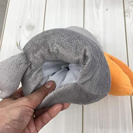 LOVE PETS by BESTEVER Hand Puppet Shoebill Plush Pet Toy 47087, Cute Interactive Play Doll for Dogs & Cats