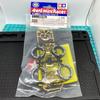 Mini 4WD Tires Copper Plated Wheels [Event Limited] Low-profile & (5 Spokes)