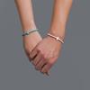 European and American jewelry, ethnic style cross turquoise beaded bracelet women, retro two-piece bracelet set