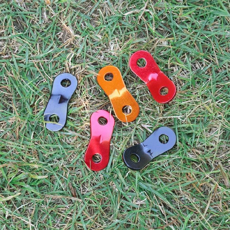 10lots Tent Cord Fasteners Tent Guyline Tensioners Outdoor Wind Rope Buckles for Camping and Outdoor Event