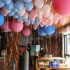 6Pcs/Bag 10m*5mm Foil Balloon Ribbon Wedding Birthday Party Decoration Air Balloon Wrapping Tape Balloon Rope