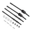 CVD Drive Shaft Dogbone Heavy Duty Universal AR44 Axle Front and Rear for RC 1/10 Axial SCX10-II 90046 90047 JEEP Wrangler
