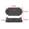 Magnetic Quick-Release Charging Adapter Base with 1/4 Screw Hole Camera Mount Adapter for DJI Osmo Nano Sport Camera Accessories