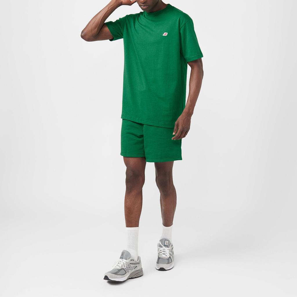 New Balance Made In USA Serie T-Shirts Unisex Grün Rundhals Mäßig Gerader Schnitt MT21543ECS