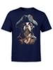Admiral Pup Pirate Dog Tshirt Unisex