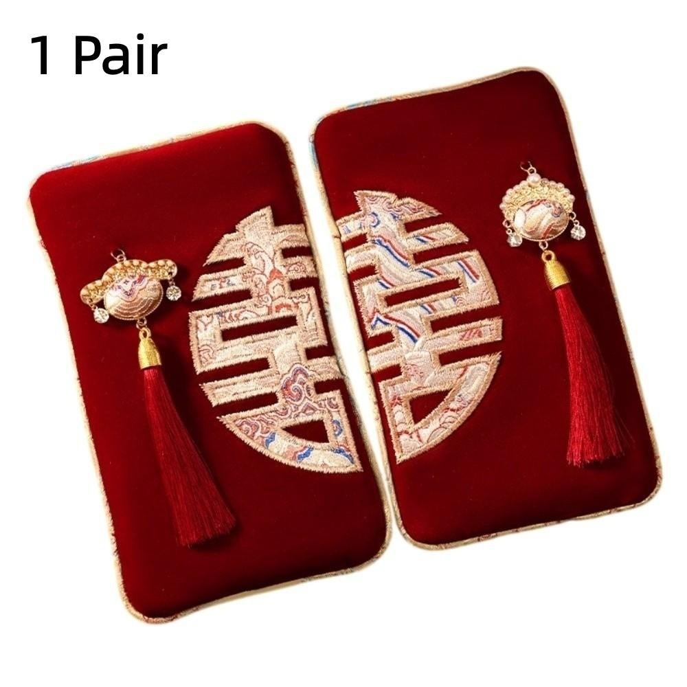 Chinese Style Wedding Money Pocket Large Capacity Red Packet New Year Red Envelope Spring Festival