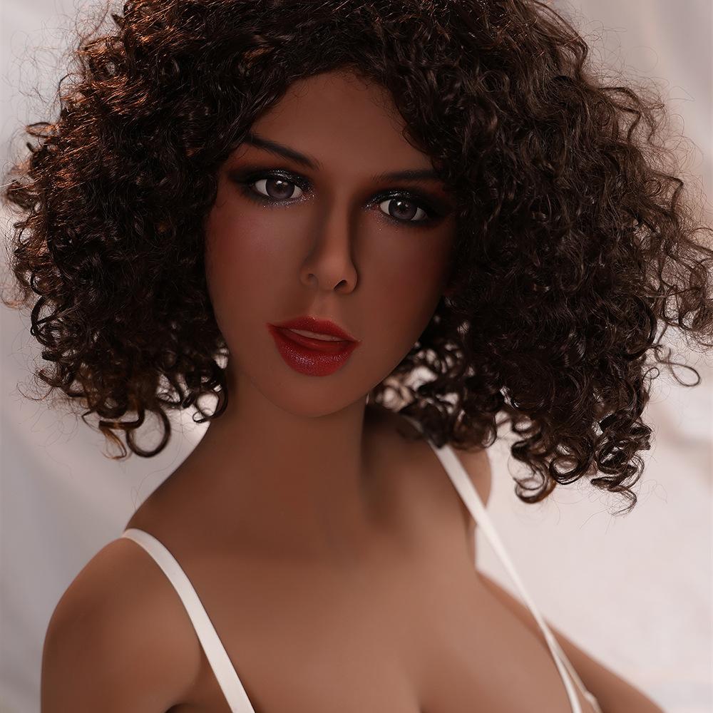 Pánská sexuální panenka hlava TPE orální sex opálená masturbační kalíšek omyvatelná erotická sexuální hračka pro dospělé