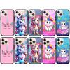 For iPhone 16 15 X XR Samsung Galaxy S24 S23 Plus Xiaomi Redmi Note 13 12 11 Pro Max 9 10 14 OPPO Huawei Cover Unicorn Rainbow Horse Anime Phone Case