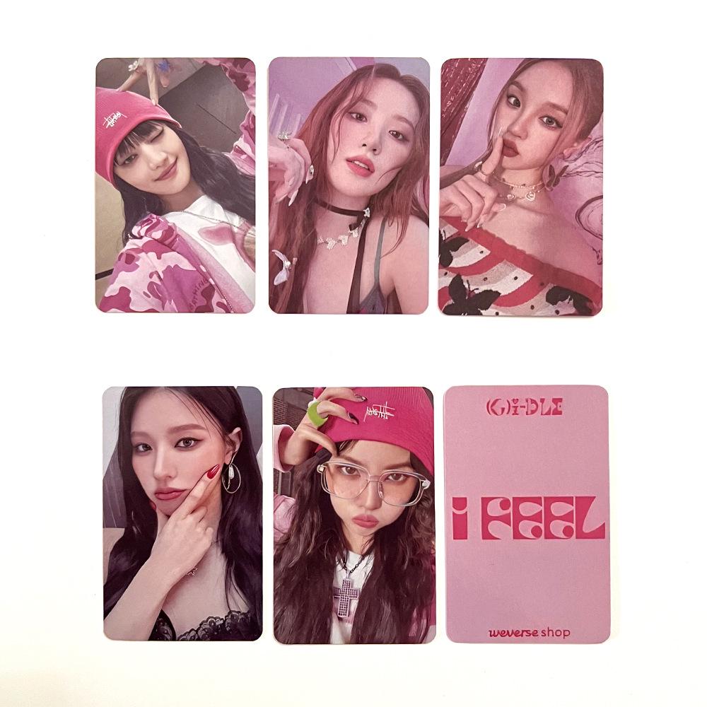 (G)I-DLE Merchandise: Small Cards - I FEEL, I TRUST, I NEVER DIE Random Designs