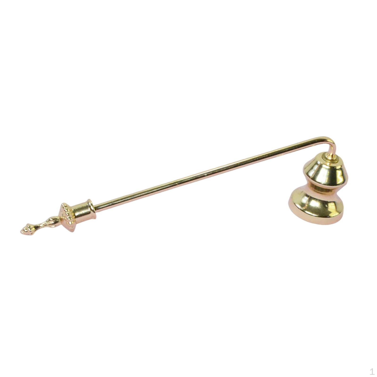 

Candle Extinguishing Tool Metal for Candles Lovers 4cm Bell Cover Accessory Wick Extinguish золотистий