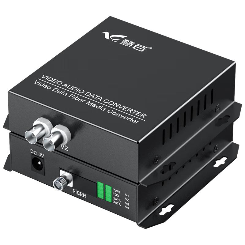 Huigu Analog Video Fiber Optic Transceiver Extender