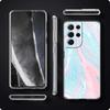 Rose Gold Pink Marble Queen Clear Phone Case For Samsung Galaxy S23 S22 5G S20 Ultra S21 FE 5G S10E S9 S8 S10 Plus Soft Cover