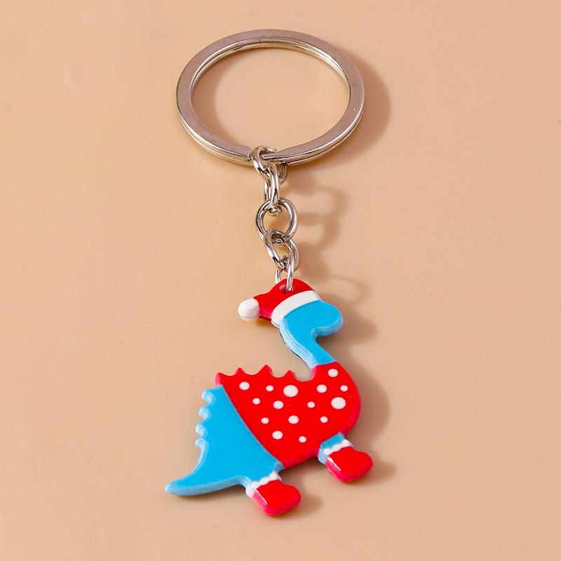 Lovely Acrylic Frog Keychain Men Women Animal Keyring Pendants for Car Key Holder Handbag Decor Handmade Jewelry Gifts