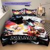Custom Textile Nightmare Horror Bedding 3 Piece Set HD Print Duvet Cover Pillowcases for Teens Adult Bedroom Decoration