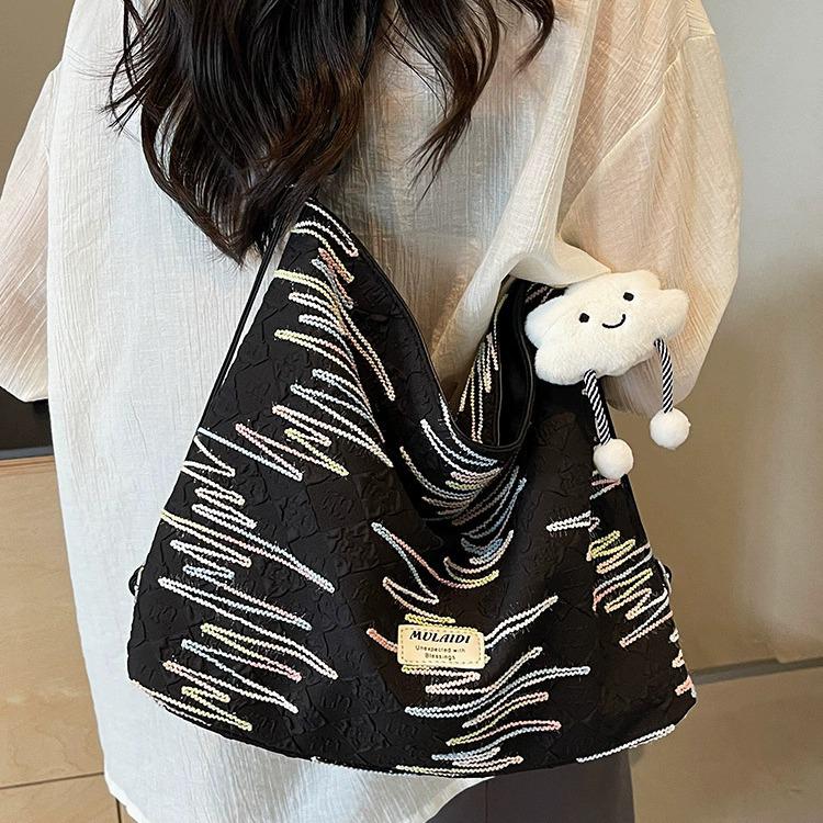 

Универсальная женская сумка-кроссбоди и рюкзак большого объема в корейском стиле Single Bag чёрный