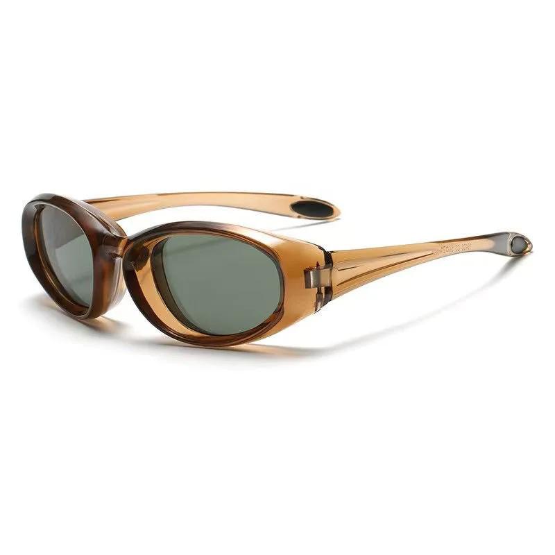 Vintage Cat Eye Sunglasses Women For Men Luxury Brand Designer Sun Glasses Punk Popular Hip Hop Outdoor Sport Goggle Uv400