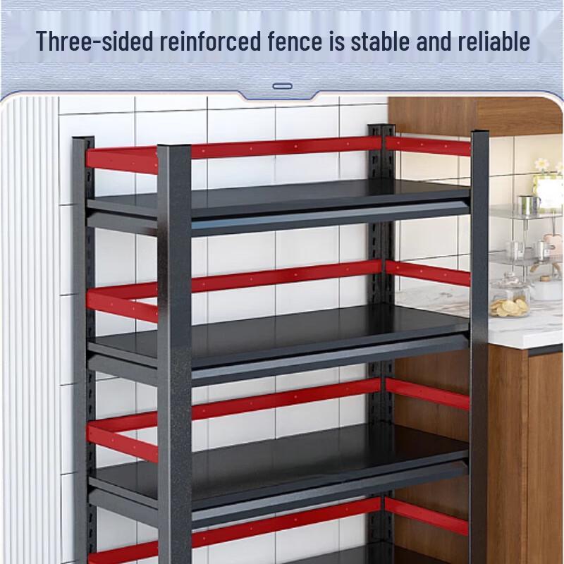 Yingbai Heavy Duty 2-Layer PET Balcony Storage Shelf with Guardrail