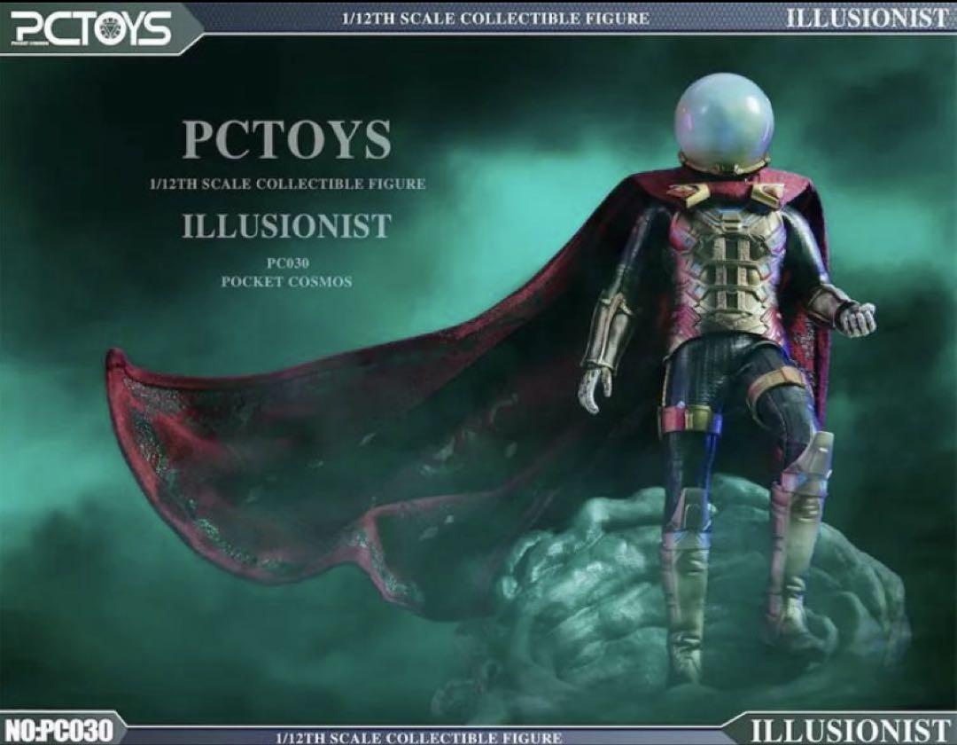 

[USED] pctoys Mysterio 1/12 scale Spider-Man figure