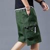 Men Shorts Outdoor Wear-Resistant Cargo Shorts Quick Dry Multi-pocket Plus Size Bottoms