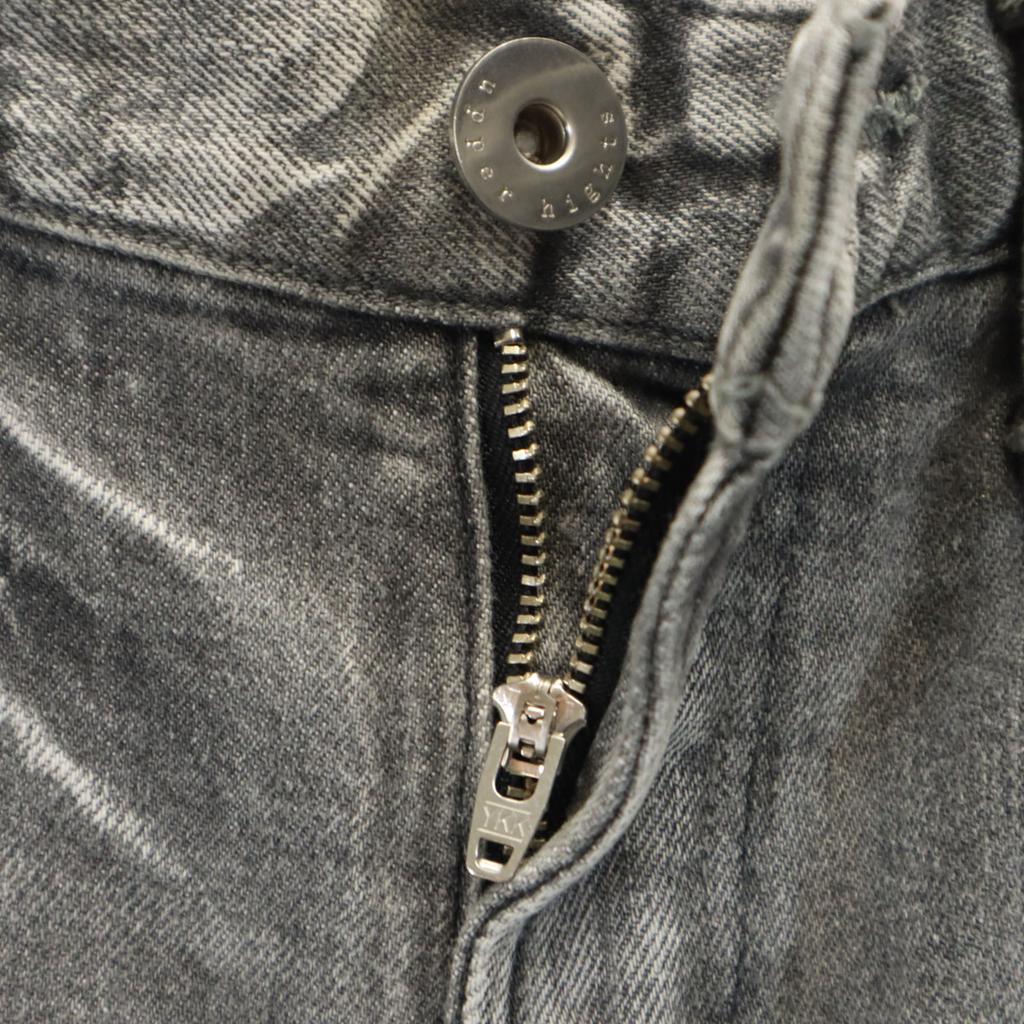 Upper Hights Made In Japan Tapered Denim Pants 24 Gray Jeans Women Used