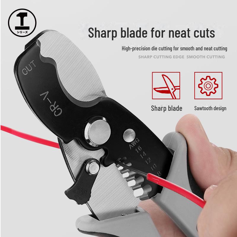 Green Forest Multi-Function Electrician's Wire Stripping and Cutting Pliers