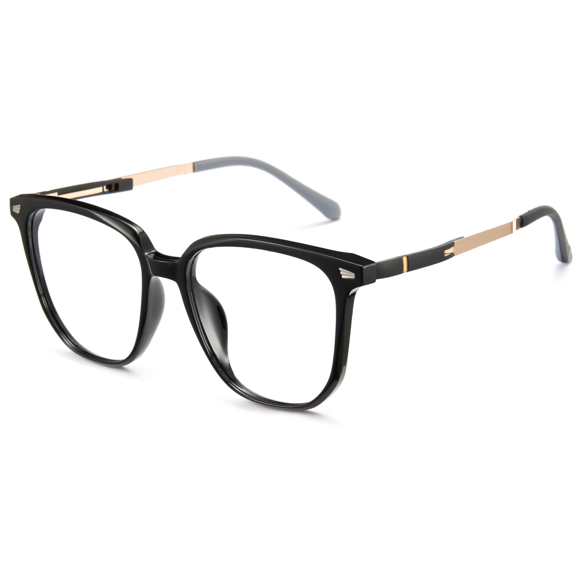 

Очки большого размера с защитой от синего света и УФ, унисекс 8159 [Cyxus]. Стильные, крой, защита, эффект сужения лица. дизайн. (01-Черный)