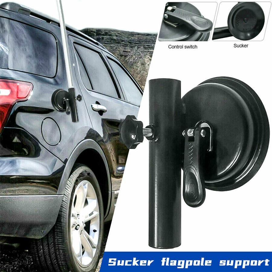 Car Car Flagpole Suction Cup Bracket Kit Off-road Vehicle Jeep Wrangler or House For Jeep, SUV,