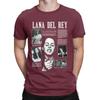 Vintage Honeymoon Lana Del Ray T-Shirts Men Funny Pure Cotton Tees O Neck Short Sleeve T Shirts Plus Size Tops