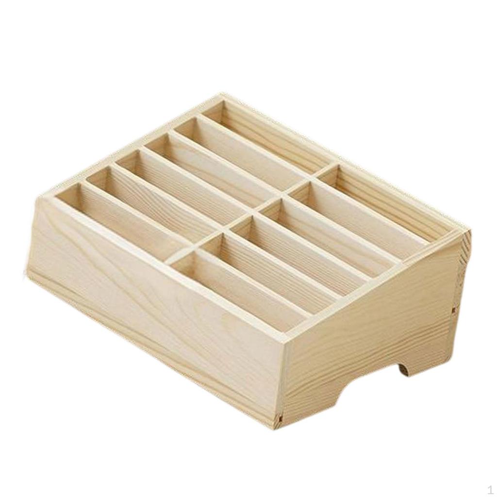 Phone Storage Management 12 Compartment Sundries Container Smartphone Rack for School